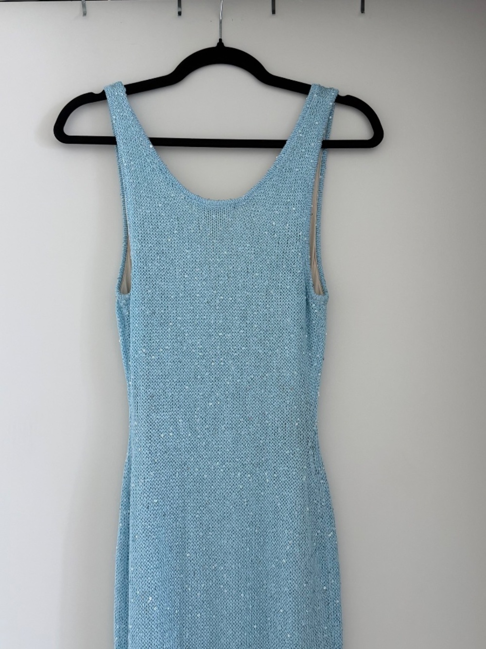 Asta Resort Ana Dress Baia Blue Sequin - Picture 2 of 5